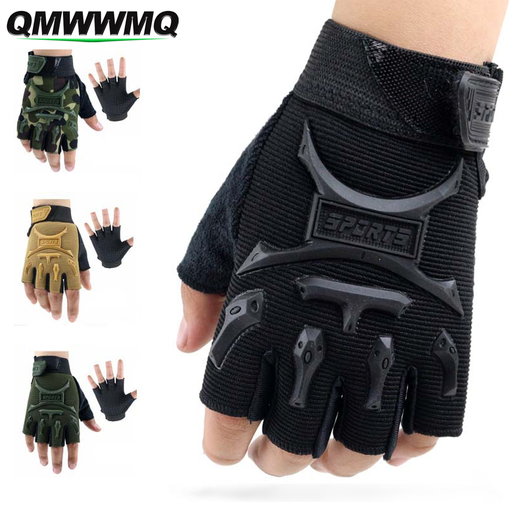 Weightlifting Gloves - 1Pair Kids Sport Gloves,Half Finger Gloves