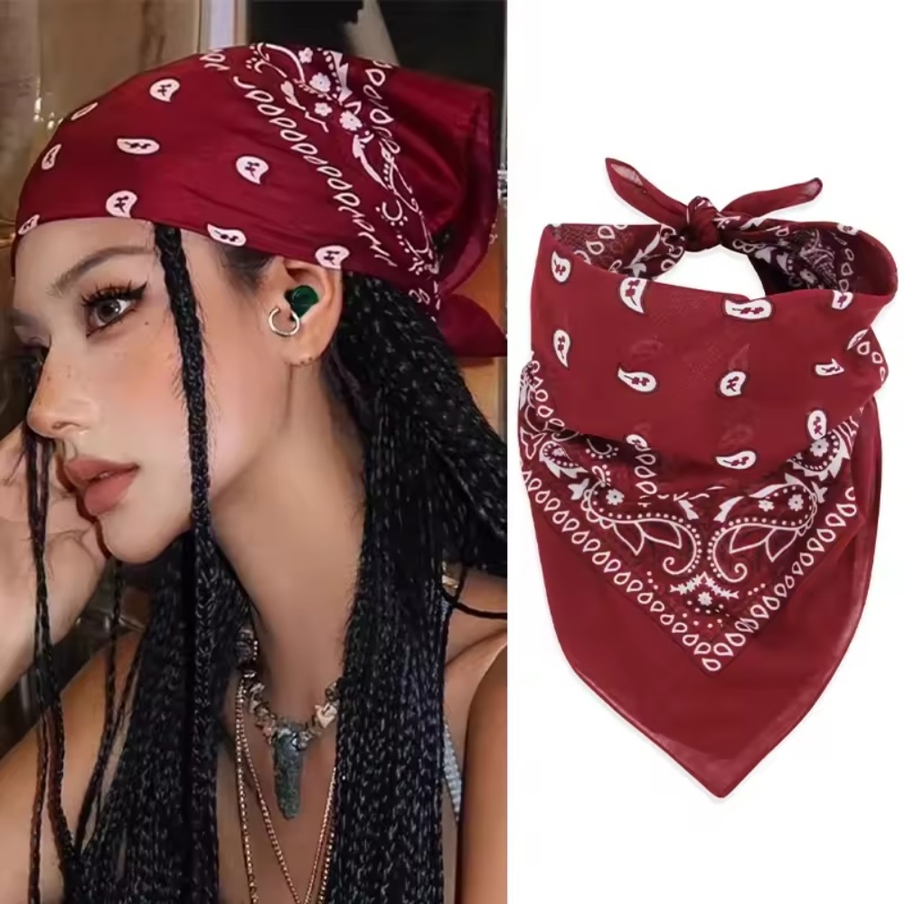 Unisex Retro Hip Hop Wine Red  - Wrist Wraps review and price