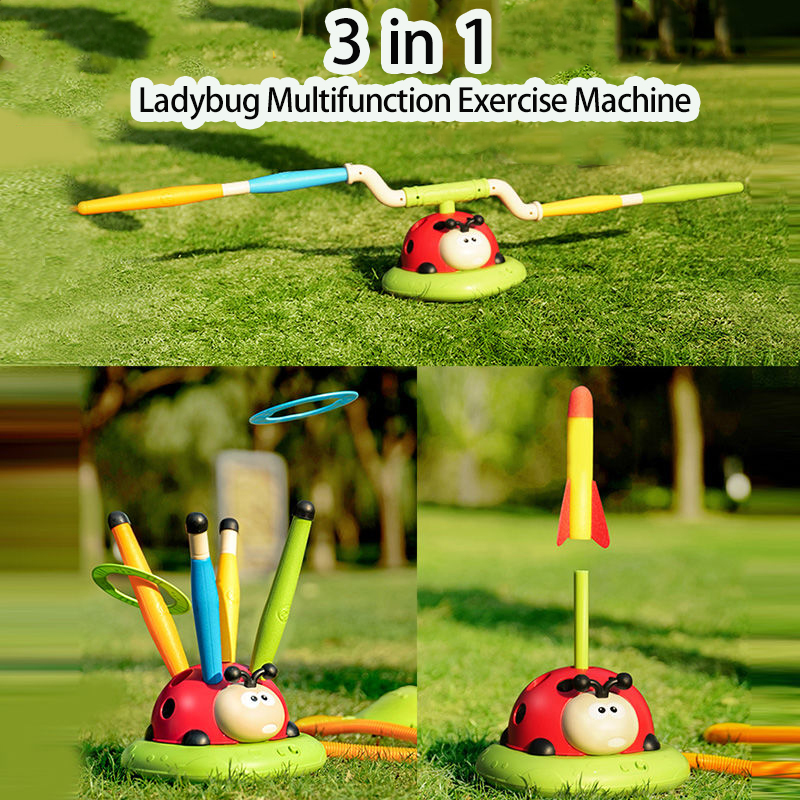 3 Styles Ladybug Rocket Launch - Gymnastic Ring review and price